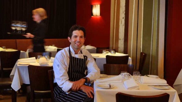 Chef Ben Shewry at Melbourne's Attica restaurant.