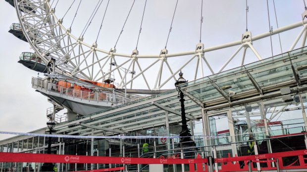 Tourists were trapped in the London Eye for more than three hours as the attack unfolded.