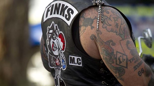 Colours: A High Court ruling may see the Finks outlawed.