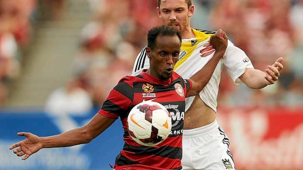 Won't be risked: Youssouf Hersi of the Wanderers.