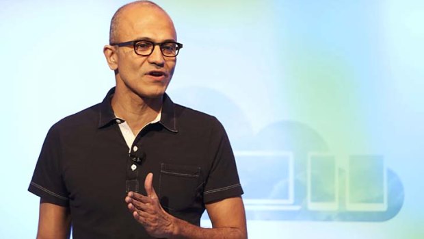 Change of direction: Microsoft CEO Satya Nadella.