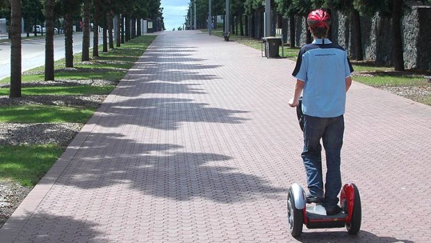 Segways will hit Queensland streets from Thursday.