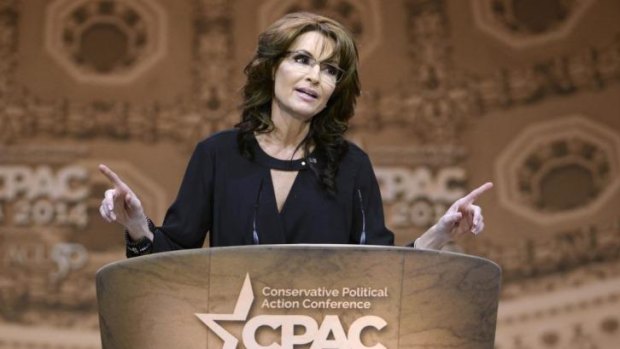 Sarah Palin, the former Republican vice-presidential candidate, has offered unsolicited advice on Russian aggression, saying ''the only thing that stops a bad guy with a nuke is a good guy with a nuke''. 