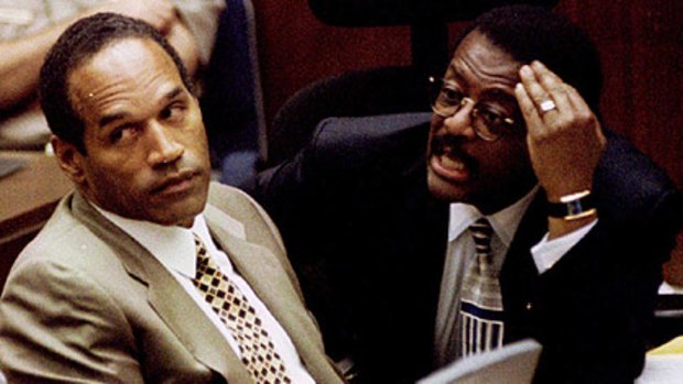 Law suit...OJ Simpson's tan Armani two-piece, worn at his murder trial, will be put on display.