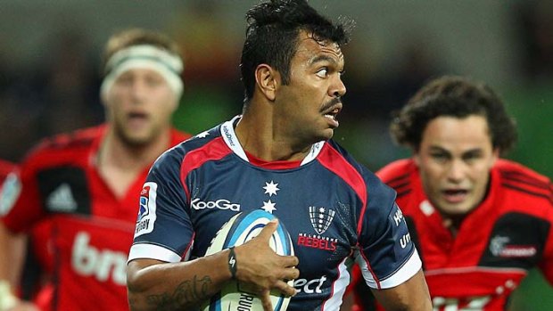 Both lucid and frugal ... Kurtley Beale has blossomed in the No.10 role.
