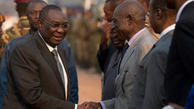 "It's finished for him now": French sources doubt Central African Republic President Michel Djotodia, left, can hold onto power.