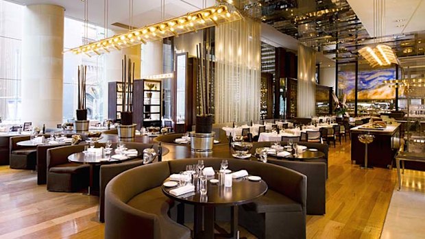 Top class: The Glass Brasserie restaurant.