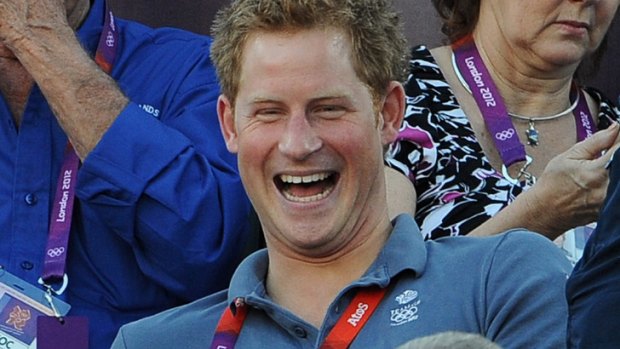 Nude pictures storm ... Prince Harry.