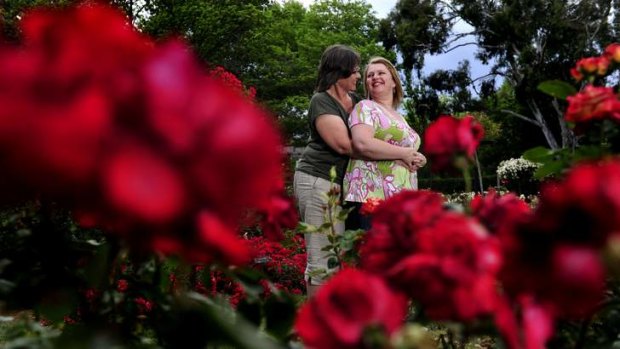 Glenda Lloyd and her partner Jennifer Lloyd will marry this Saturday at the Rose Gardens.