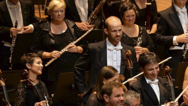 The master: David Robertson leads the Sydney Symphony Orchestra through their Season Opening Gala.