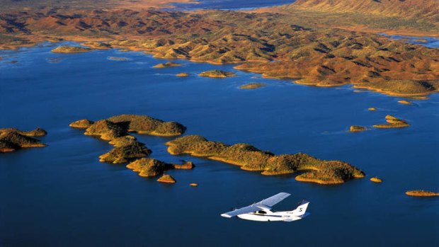 Fresh water: Lake Argyle spreads over 1000 square kilometres and offers a plethora of activities.
