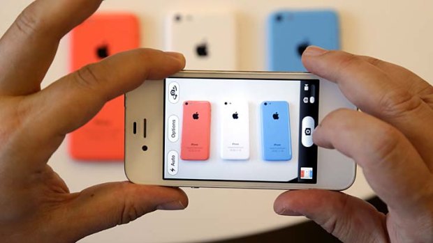 Making a splash: Apple said it sold 33.8 million iPhones last quarter.