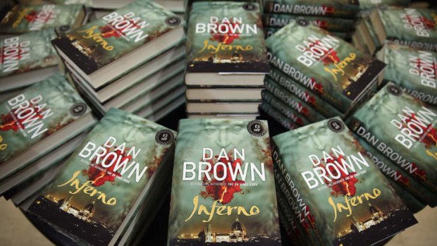 The new novel <i>Inferno</i> by author Dan Brown.