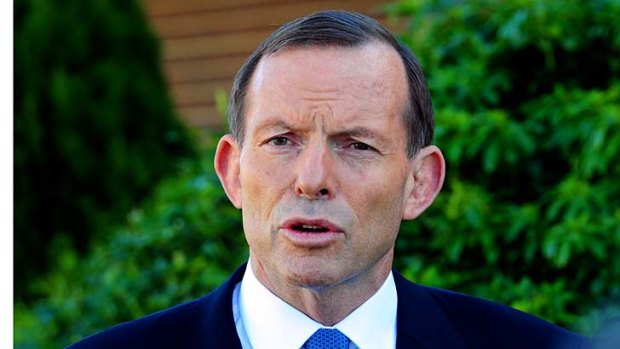 Federal Opposition Leader Tony Abbott... "The Australian government will not be blackmailed."