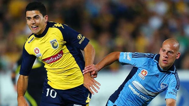 Young gun ... Tom Rogic of the Mariners may be lost to the A-League.