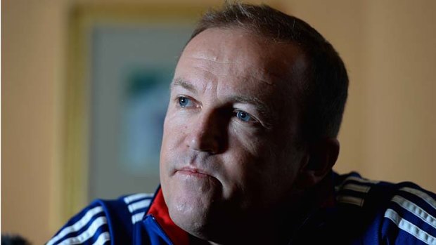 England coach Andy Flower.
