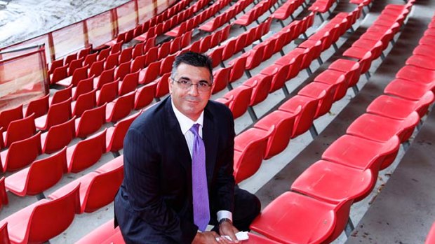 Andrew Demetriou is keen for the TV issue to be resolved as soon as possible.