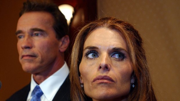 Arnold Schwarzenegger and Maria Shriver face the press to answer allegations that he groped women during his Hollywood career.