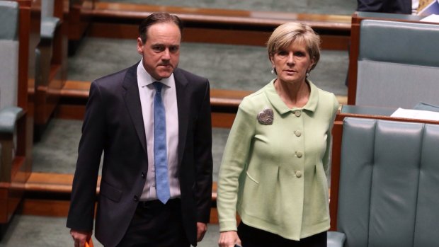 Environment Minister Greg Hunt and Foreign Affairs Minister Julie Bishop are starting to get uncharacteristically pally with basic, undeniable facts. WHERE WILL THIS MADNESS END?