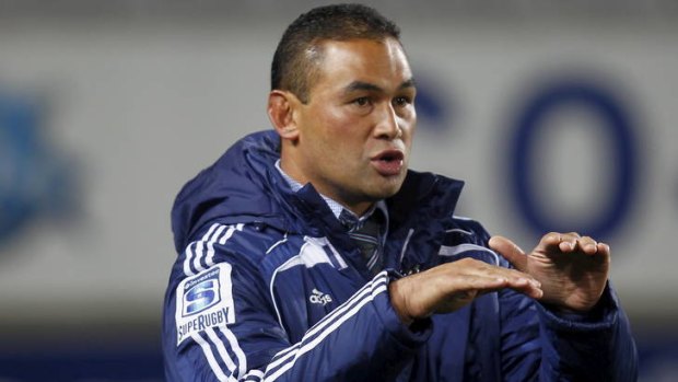 Blues coach Pat Lam is under pressure to keep his job ahead of his side's clash against the Brumbies.