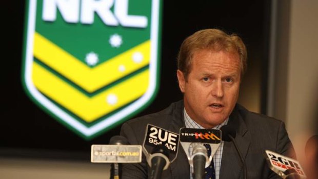 Right call: NRL boss David Smith.