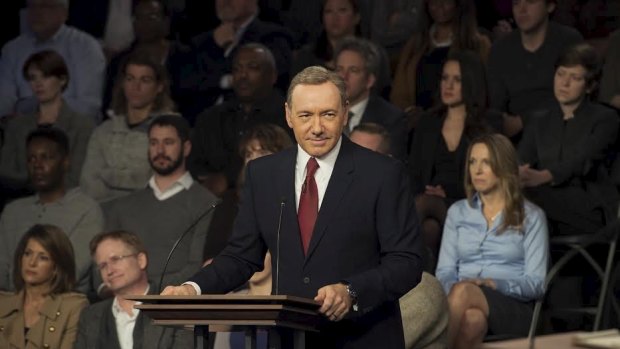 Customers come to Netflix for content such as House of Cards.