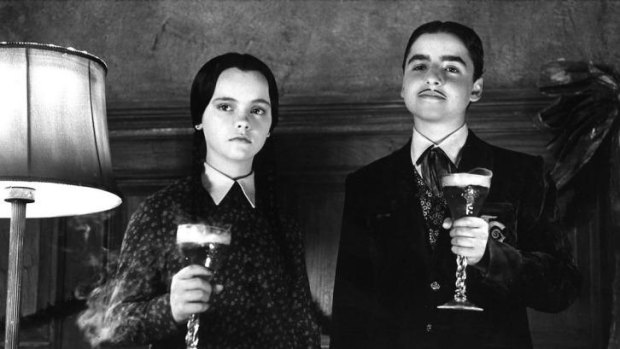 Cool ghoul: Christina Ricci as Wednesday in The Addams Family Values.