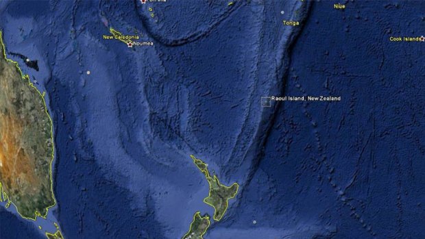 The quake's epicentre was near Raoul Island, between NZ and Tonga.