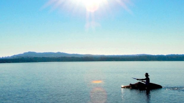 You can take one of the resort's canoes for a leisurely paddle on the lake.