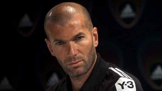 Zinedine Zidane ... set to join the Real Madrid coaching staff.