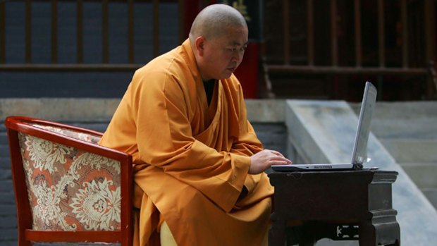 Shi Yongxin is the switched-on abbot of the Shaolin Temple.