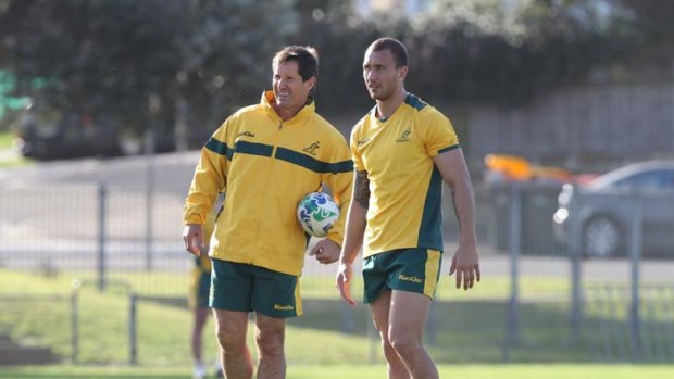 Supportive ... Robbie Deans is backing the under-fire Quade Cooper.
