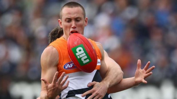 Facing his Demons ... Greater Western Sydney's Tom Scully meets his former side, Melbourne, at the MCG tomorrow. Both sides have managed only one win this season.
