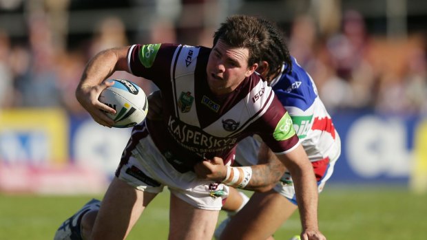 Welcome back, skipper: Jamie Lyon made a winning return for Manly.