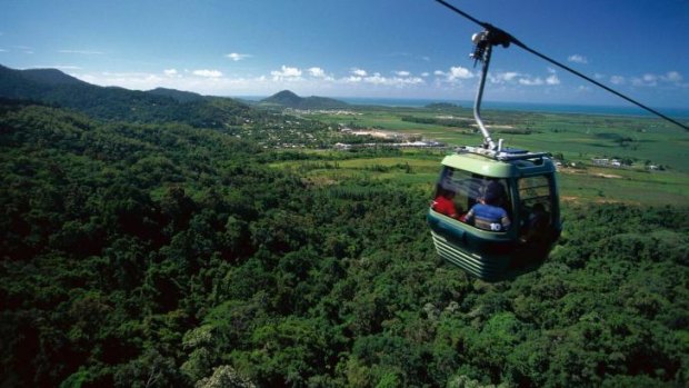 Could the Gold Coast Hinterland skyrail provide a similar tourist attraction to that at Kuranda in north Queensland?