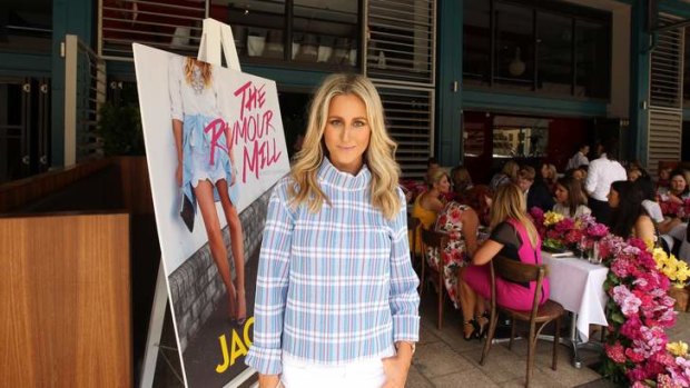 Full bloom: Roxy Jacenko at her book launch on Tuesday.