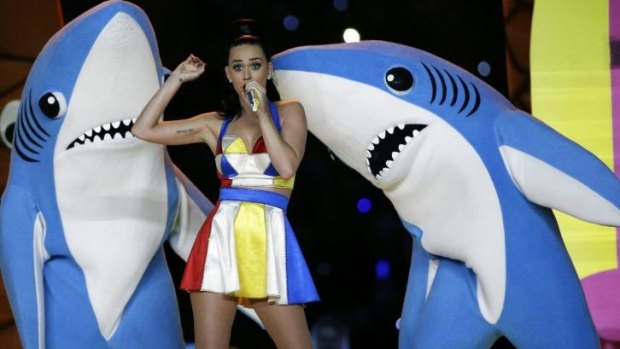Katy Perry's performance at the half-time show at the NFL Super Bowl has been nominated for two Emmys, and put the ham-finned Left Shark back in the spotlight.