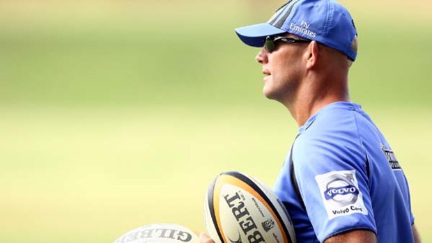 Juggling so many balls . . . John Mitchell wants to coach the Force until the end of the 2011 season.