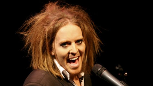 Tim Minchin ... surprising on and off stage, and even on a deserted island.