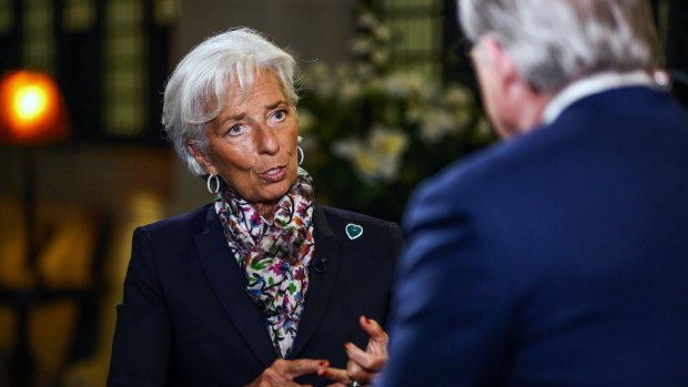 Christine Lagarde, managing director of the International Monetary Fund.
