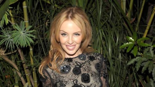 No diet ... Kylie Minogue rejects detox report.