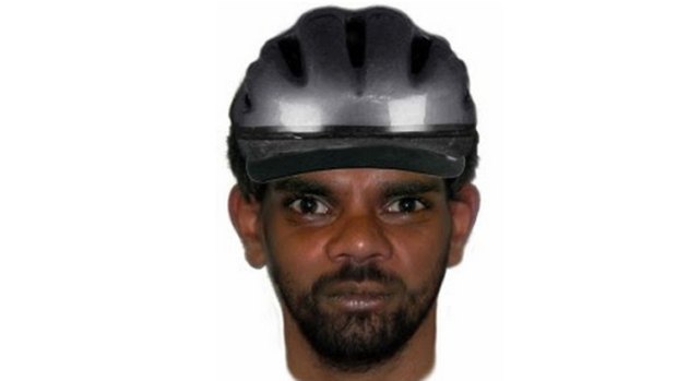 A police comfit of a man wanted over a rape in Rockhampton.
