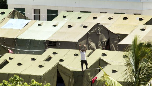 The Coalition has announced a plan to massively expand the tent accommodation on Nauru.