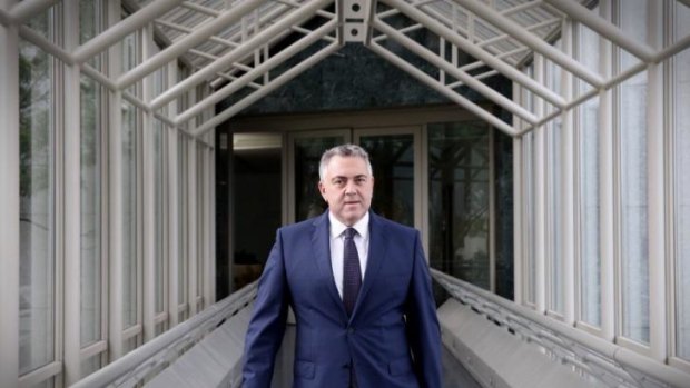 "We have got to send a clear message to the electorate that whatever we are asking the electorate to contribute to the budget repair task we are going to contribute ourselves": Treasurer Joe Hockey.