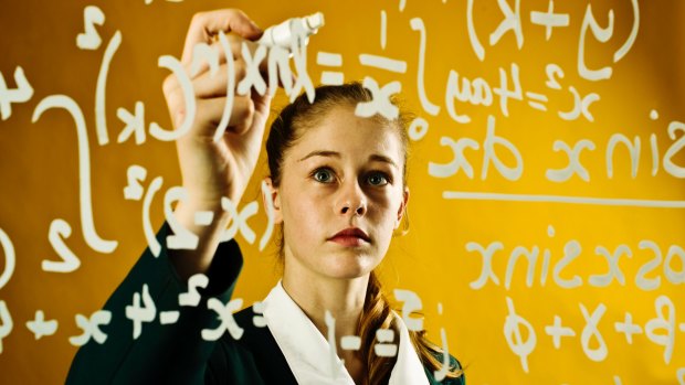 Despite efforts to encourage girls to continue with maths and science, they are under-represented in university classes.