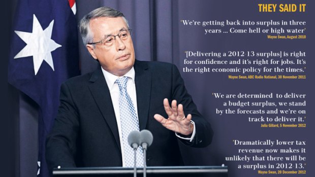 Treasurer Wayne Swan.