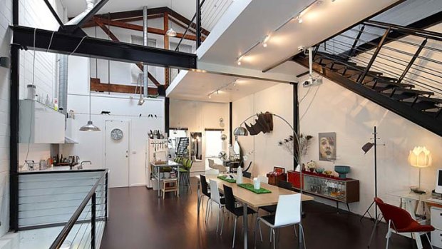 Hot property ... warehouse conversions are fast becoming popular real estate in Sydney.