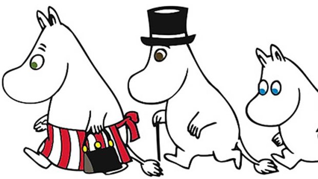 Empire of style: Moomins, created by Finnish author Tove Jansson.