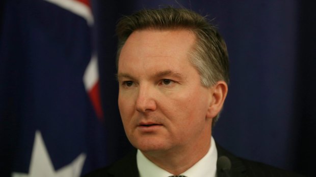 Shadow Treasurer Chris Bowen is digging in over the Coalition's corporate tax plan.