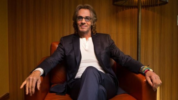 Rick Springfield, author, musician, actor, in Melbourne.